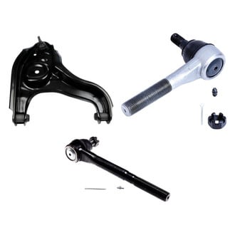 Dorman® - OE Solutions™ Front Driver Side Lower Control Arm with Ball Joint and Tie Rod End Kit
