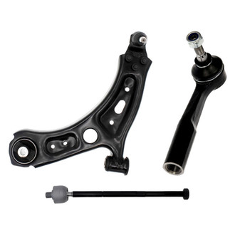 Dorman® - OE Solutions™ Front Driver Side Lower Control Arm with Ball Joint and Tie Rod End Kit