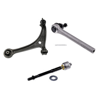 Dorman® - OE Solutions™ Front Driver Side Lower Control Arm with Ball Joint and Tie Rod End Kit