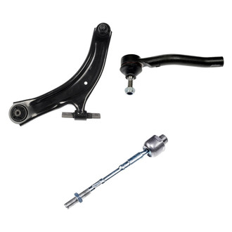 Dorman® - OE Solutions™ Front Driver Side Lower Control Arm with Ball Joint and Tie Rod End Kit