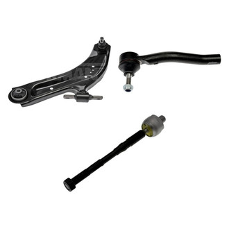 Dorman® - OE Solutions™ Front Driver Side Lower Control Arm with Ball Joint and Tie Rod End Kit
