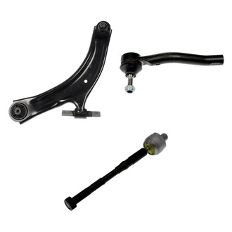 Dorman® - OE Solutions™ Front Driver Side Lower Control Arm with Ball Joint and Tie Rod End Kit