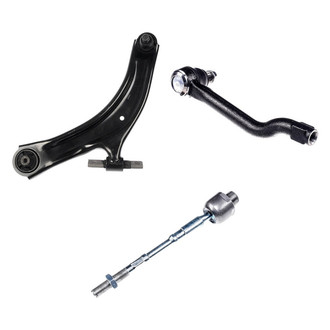 Dorman® - OE Solutions™ Front Driver Side Lower Control Arm with Ball Joint and Tie Rod End Kit