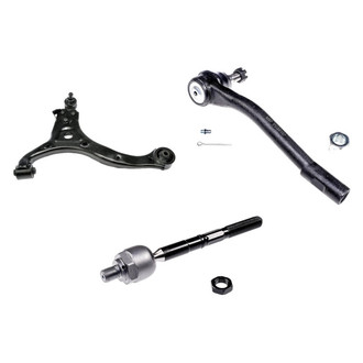 Dorman® - OE Solutions™ Front Driver Side Lower Control Arm with Ball Joint and Tie Rod End Kit
