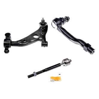 Dorman® - OE Solutions™ Front Driver Side Lower Control Arm with Ball Joint and Tie Rod End Kit