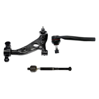 Dorman® - OE Solutions™ Front Driver Side Lower Control Arm with Ball Joint and Tie Rod End Kit