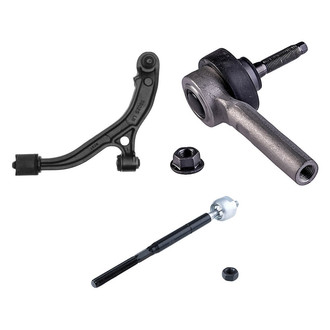 Dorman® - OE Solutions™ Front Driver Side Lower Control Arm with Ball Joint and Tie Rod End Kit
