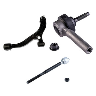 Dorman® - OE Solutions™ Front Driver Side Lower Control Arm with Ball Joint and Tie Rod End Kit