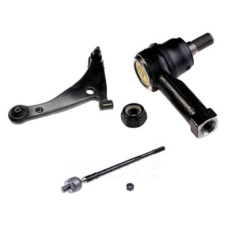 Dorman® - OE Solutions™ Front Driver Side Lower Control Arm with Ball Joint and Tie Rod End Kit