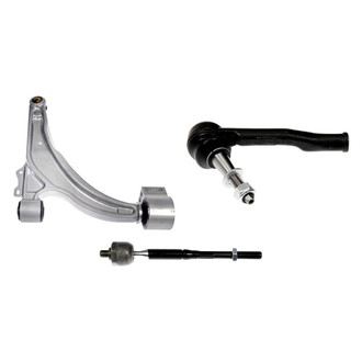 Dorman® - OE Solutions™ Front Driver Side Lower Control Arm with Ball Joint and Tie Rod End Kit
