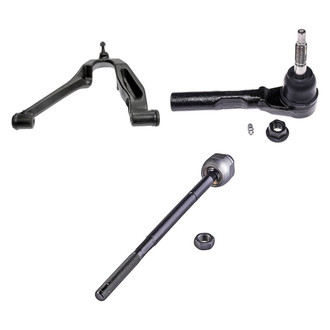 Dorman® - OE Solutions™ Front Driver Side Lower Control Arm with Ball Joint and Tie Rod End Kit