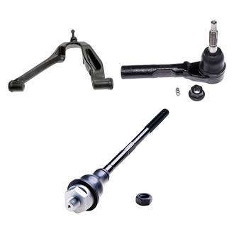 Dorman® - OE Solutions™ Front Driver Side Lower Control Arm with Ball Joint and Tie Rod End Kit