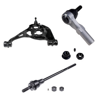 Dorman® - OE Solutions™ Front Driver Side Lower Control Arm with Ball Joint and Tie Rod End Kit