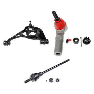Dorman® - OE Solutions™ Front Driver Side Lower Control Arm with Ball Joint and Tie Rod End Kit