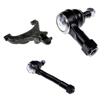 Dorman® - OE Solutions™ Front Driver Side Lower Control Arm with Ball Joint and Tie Rod End Kit