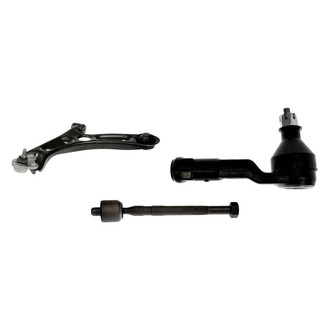 Dorman® - OE Solutions™ Front Driver Side Lower Control Arm with Ball Joint and Tie Rod End Kit