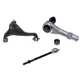 Dorman® - OE Solutions™ Front Driver Side Lower Control Arm with Ball Joint and Tie Rod End Kit
