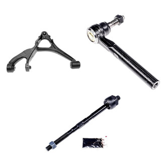 Dorman® - OE Solutions™ Front Driver Side Lower Control Arm with Ball Joint and Tie Rod End Kit