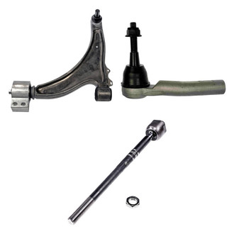 Dorman® - OE Solutions™ Front Driver Side Lower Control Arm with Ball Joint and Tie Rod End Kit