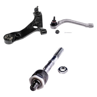 Dorman® - OE Solutions™ Front Driver Side Lower Control Arm with Ball Joint and Tie Rod End Kit