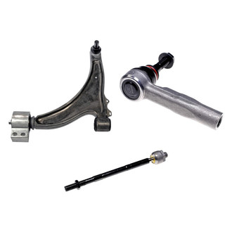 Dorman® - OE Solutions™ Front Driver Side Lower Control Arm with Ball Joint and Tie Rod End Kit