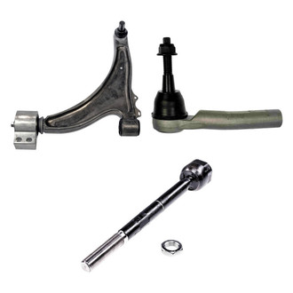 Dorman® - OE Solutions™ Front Driver Side Lower Control Arm with Ball Joint and Tie Rod End Kit