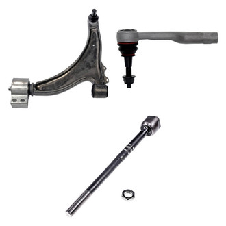 Dorman® - OE Solutions™ Front Driver Side Lower Control Arm with Ball Joint and Tie Rod End Kit