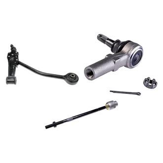Dorman® - OE Solutions™ Front Driver Side Lower Control Arm with Ball Joint and Tie Rod End Kit