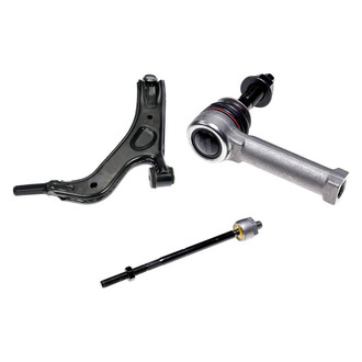 Dorman® - OE Solutions™ Front Driver Side Lower Control Arm with Ball Joint and Tie Rod End Kit