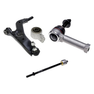 Dorman® - OE Solutions™ Front Driver Side Lower Control Arm with Ball Joint and Tie Rod End Kit