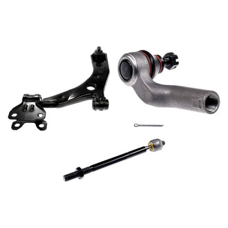 Dorman® - OE Solutions™ Front Driver Side Lower Control Arm with Ball Joint and Tie Rod End Kit
