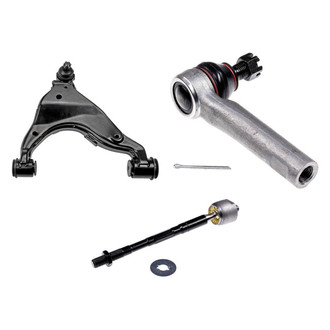 Dorman® - OE Solutions™ Front Driver Side Lower Control Arm with Ball Joint and Tie Rod End Kit