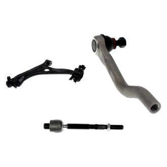Dorman® - OE Solutions™ Front Driver Side Lower Control Arm with Ball Joint and Tie Rod End Kit