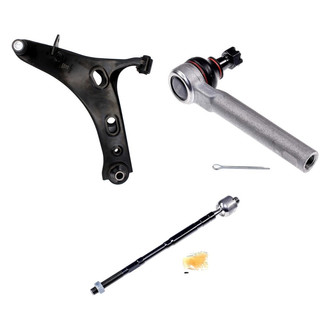Dorman® - OE Solutions™ Front Driver Side Lower Control Arm with Ball Joint and Tie Rod End Kit