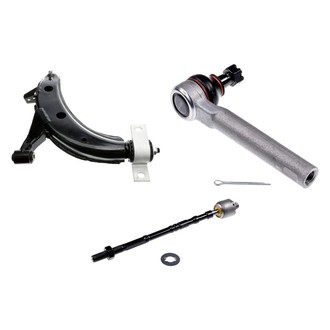 Dorman® - OE Solutions™ Front Driver Side Lower Control Arm with Ball Joint and Tie Rod End Kit
