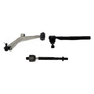 Dorman® - OE Solutions™ Front Driver Side Lower Control Arm with Ball Joint and Tie Rod End Kit