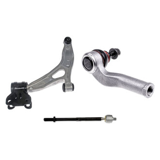 Dorman® - OE Solutions™ Front Driver Side Lower Control Arm with Ball Joint and Tie Rod End Kit