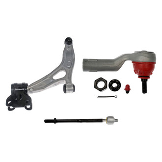 Dorman® - OE Solutions™ Front Driver Side Lower Control Arm with Ball Joint and Tie Rod End Kit