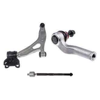 Dorman® - OE Solutions™ Front Driver Side Lower Control Arm with Ball Joint and Tie Rod End Kit