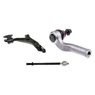 Dorman® - OE Solutions™ Front Driver Side Lower Control Arm with Ball Joint and Tie Rod End Kit