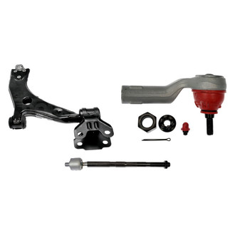 Dorman® - OE Solutions™ Front Driver Side Lower Control Arm with Ball Joint and Tie Rod End Kit