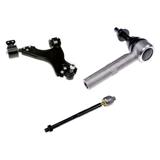 Dorman® - OE Solutions™ Front Driver Side Lower Control Arm with Ball Joint and Tie Rod End Kit