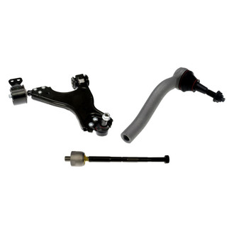 Dorman® - OE Solutions™ Front Driver Side Lower Control Arm with Ball Joint and Tie Rod End Kit