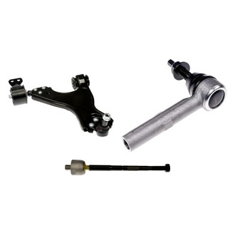 Dorman® - OE Solutions™ Front Driver Side Lower Control Arm with Ball Joint and Tie Rod End Kit