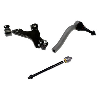 Dorman® - OE Solutions™ Front Driver Side Lower Control Arm with Ball Joint and Tie Rod End Kit