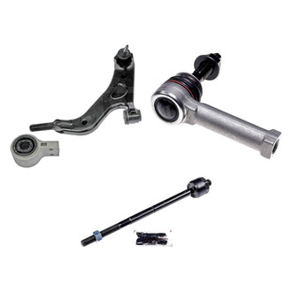 Dorman® - OE Solutions™ Front Driver Side Lower Control Arm with Ball Joint and Tie Rod End Kit