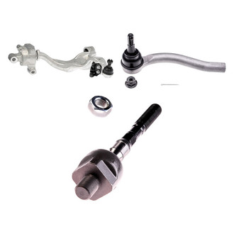 Dorman® - OE Solutions™ Front Driver Side Lower Control Arm with Ball Joint and Tie Rod End Kit