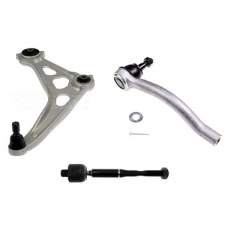 Dorman® - OE Solutions™ Front Driver Side Lower Control Arm with Ball Joint and Tie Rod End Kit