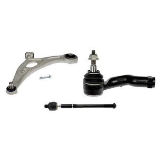 Dorman® - OE Solutions™ Front Driver Side Lower Control Arm with Ball Joint and Tie Rod End Kit