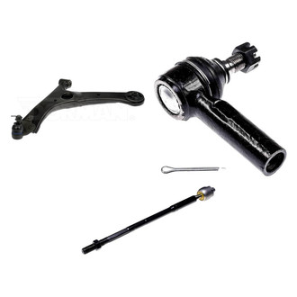 Dorman® - OE Solutions™ Front Driver Side Lower Control Arm with Ball Joint and Tie Rod End Kit
